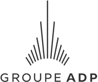 Groupe ADP logo grey