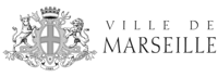 Ville de Marseille Logo Grey