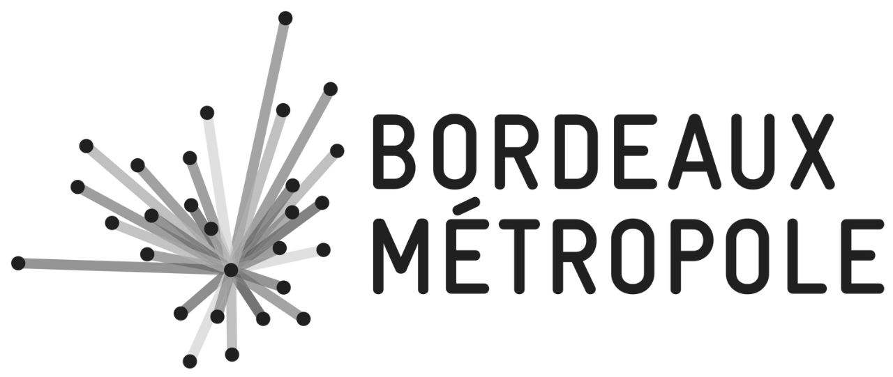 Bordeaux Métropole Logo Grey